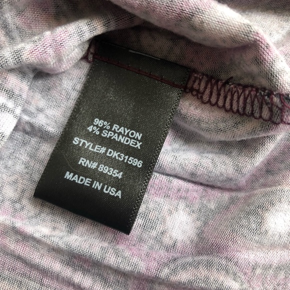 ULTRA FLIRT - XL PAISLEY COLD SHLDR CUTOUT COLLAR - Picture 6 of 6